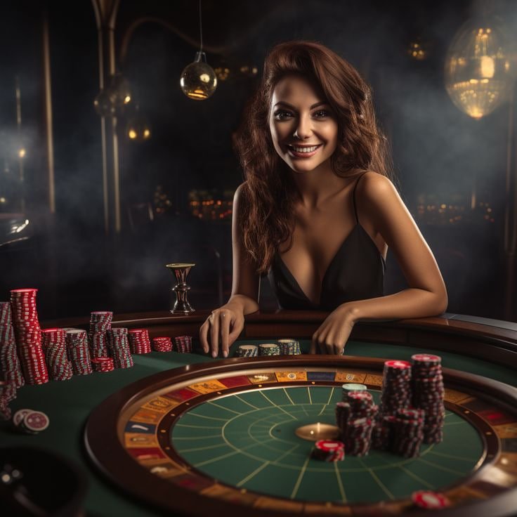 Kyats02 တိုက်ရိုက် ကာစီနို Live Baccarat ဝိုင်းတွင် ဒီလာနှင့် ကစားနေသောမြင်ကွင်း